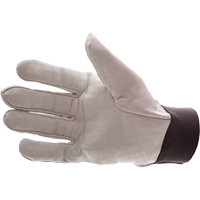Gants antivibrations Air Glove, Taille Moyen, Paume Cuir perl&eacute; TGS INDUSTRIEL