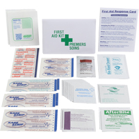 Trousses de premiers soins promotionnelles, Dispositif m&eacute;dical Classe 1, Portefeuille TGS INDUSTRIEL