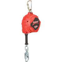Rebel Self Retracting Lifeline, 33', Galvanized Steel, Swivel TGS INDUSTRIEL