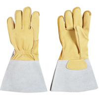 Gants de soudage, Cuir fleur de vache, Taille Petit TGS INDUSTRIEL
