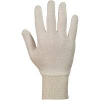 Gants tricot&eacute;s Superior ML80K, Taille unique, Blanc, Non doubl&eacute;, Poignet en tricot TGS INDUSTRIEL