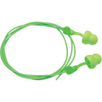 Glide Foam Earplugs, Bulk - Box, Corded TGS INDUSTRIEL