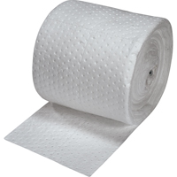 Premium Fine Fiber Sorbent Rolls, Mediumweight, 150' L x 15" W, 20 gal. Absorbancy TGS INDUSTRIEL
