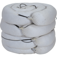 Barrage absorbant de premi&egrave;re qualit&eacute;, Universel, 10' lo x 8" la, Absorption 70 gal., 4 /pqt TGS INDUSTRIEL