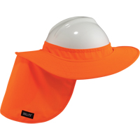 Rebords pour casques de s&eacute;curit&eacute; 6660 Chill-Its, Orange haute visibilit&eacute; TGS INDUSTRIEL