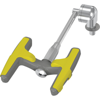 Poste de douche oculaire/faciale Halo, Installation Montage sur comptoir TGS INDUSTRIEL