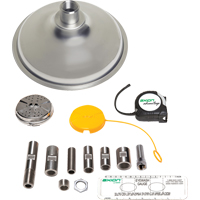 Trousse de mise &agrave; niveau pour douche et douche oculaire/faciale Axion Advantage avec t&ecirc;te et t&ecirc;te de douche oculaire/faciale en acier inoxydable TGS INDUSTRIEL