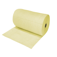 Rouleaux absorbants en fibres fines de calibre industriel, Lourd, 150' lo x 30" la, Absorption 70 gal. TGS INDUSTRIEL