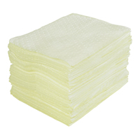 Premium Laminated (SMS) Sorbent Pads, Hazmat, 15" x 17", 25 gal. Absorbancy TGS INDUSTRIEL
