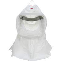 Cagoule Versaflo de haute durabilit&eacute; avec coiffe int&eacute;gr&eacute;e, Grand/Moyen, Coiffe souple, Bavette Simple TGS INDUSTRIEL
