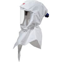 Cagoule de peintre Versaflo compl&egrave;te avec coiffe de premi&egrave;re qualit&eacute;, Universel, Coiffe souple, Bavette Double TGS INDUSTRIEL