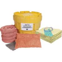 Trousse de lutte contre les d&eacute;versements, Mati&egrave;res dangereuses, Overpack/Baril de r&eacute;cup&eacute;ration, Absorbance de 20 gal. US TGS INDUSTRIEL