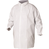Sarraus de laboratoire KleenGuard A20, SMS, Blanc, Grand TGS INDUSTRIEL