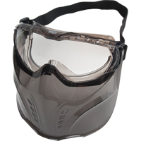 Lunettes &agrave; coques de s&eacute;curit&eacute; avec visi&egrave;re de s&eacute;rie Z2300, Lentille Transparent, Antibu&eacute;e, Ventilation Indirecte TGS INDUSTRIEL