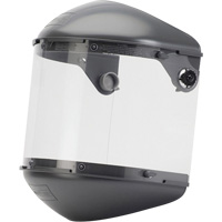 Syst&egrave;me de visi&egrave;re haute performance &agrave; double couronne 4" Fibre-Metal, Propionate, Suspension Rochet TGS INDUSTRIEL