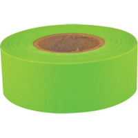 Sub-Zero Flagging Tape, 1.2" W x 150' L, Fluorescent Lime TGS INDUSTRIEL