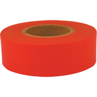 Sub-Zero Flagging Tape, 1.2" W x 150' L, Fluorescent Red TGS INDUSTRIEL