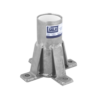 Base de potence pour collier de passage pour installation sur le plancher DBI-SALA Advanced TGS INDUSTRIEL