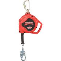 Rebel Self Retracting Lifeline, 33', Stainless Steel, Swivel TGS INDUSTRIEL