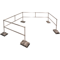 RoofGuard Classic System - Packaged Kits, Aluminum, 72" W x 216" L x 42" H TGS INDUSTRIEL
