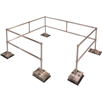 RoofGuard Classic System - Packaged Kits, Aluminum, 72" W x 216" L x 42" H TGS INDUSTRIEL