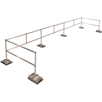 RoofGuard Classic System - Packaged Kits, Aluminum, 72" W x 324" L x 42" H TGS INDUSTRIEL