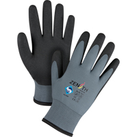 ZX-30° Premium Coated Gloves, 8/Medium, PVC Coating, 15 Gauge, Nylon Shell TGS INDUSTRIEL