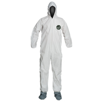 ProShield&reg; 50 Coveralls, Small, White, Microporous TGS INDUSTRIEL