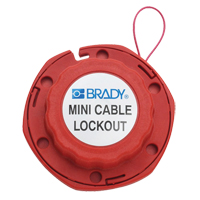 Mini Cable Lockout, 8' Length TGS INDUSTRIEL