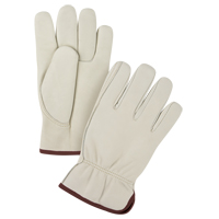 Premium Driver's Gloves, Large, Grain Cowhide Palm TGS INDUSTRIEL