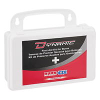 Dynamic Emergency Burn First Aid Kit, 10-unit Plastic Box, Class 2 TGS INDUSTRIEL