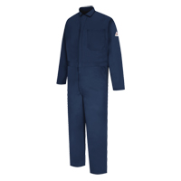 ISO 11611 Flame-Resistant Welding Coveralls, Size 48, Navy Blue TGS INDUSTRIEL