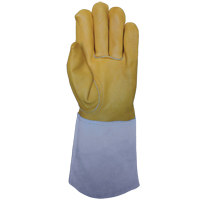 TIG Welding Gloves, Grain Cowhide, Size One Size TGS INDUSTRIEL