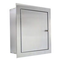 Armoire &agrave; soupape en acier inoxydable en retrait TGS INDUSTRIEL