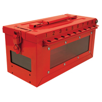 Petit boîtier verrouillable pour groupe, Rouge TGS INDUSTRIEL