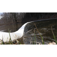 SpillBoa Bale, Oil Only, 25' L x 5" W, 28 gal. Absorbancy, 4 /Pack TGS INDUSTRIEL