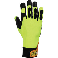 Endura&reg; Hi-Viz Chainsaw Gloves, Size Large/9, Goatskin Palm TGS INDUSTRIEL