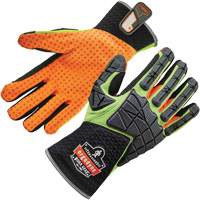 ProFlex&reg; 925F(X) Dorsal Impact-Reducing Gloves, Small, Split Leather Palm, Slip-On Cuff TGS INDUSTRIEL