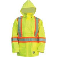 Open Road Jacket, Polyester/Polyurethane, High Visibility Lime-Yellow, Small TGS INDUSTRIEL