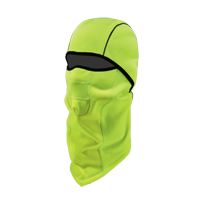 N-Ferno&reg; 6823 Wind-Proof Hinged Balaclava, Fleece, High-Visibility Lime Green TGS INDUSTRIEL