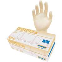 Disposable Gloves, Small, Latex, 4-mil, Powder-Free, Natural, Class 2 TGS INDUSTRIEL