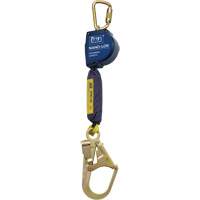 Cordage de s&eacute;curit&eacute; autor&eacute;tractable allong&eacute; Nano-Lok, 9', Polyester/Sangles, Pivotant TGS INDUSTRIEL