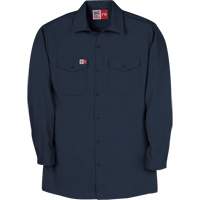 Chemise de travail de protection contre l'arc &eacute;lectrique, Petit, Bleu marin TGS INDUSTRIEL