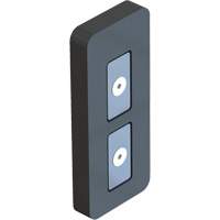 Embout magn&eacute;tique pour ruban/banni&egrave;re PLUS, Noir TGS INDUSTRIEL