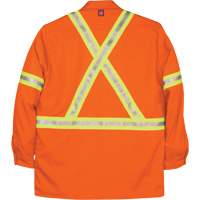 Chemise de travail industrielle Westex UltraSoft, Petit, Orange TGS INDUSTRIEL