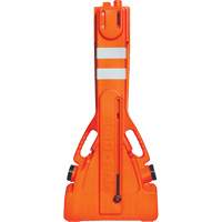 Barricade Multi-Gate, 43" h x 90" lo, Orange TGS INDUSTRIEL