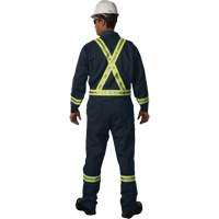 Combinaison non doubl&eacute;e Westex UltraSoft, Taille 34/36, Bleu marine, 12,4 cal/cm2 TGS INDUSTRIEL