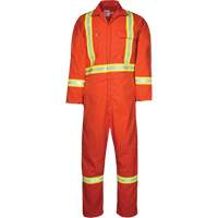 Combinaison non doubl&eacute;e Westex UltraSoft, Taille Moyen (grande taille), Orange, 8,7 cal/cm² TGS INDUSTRIEL