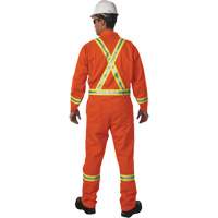 Combinaison non doubl&eacute;e Westex UltraSoft, Taille Moyen (grande taille), Orange, 8,7 cal/cm² TGS INDUSTRIEL