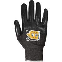 Gants en tricot de fibre filament composite ultrafin, Taille 5, Calibre 18, Rev&ecirc;tement Mousse de nitrile, Enveloppe en TenActiv, ASTM ANSI niveau A4 TGS INDUSTRIEL